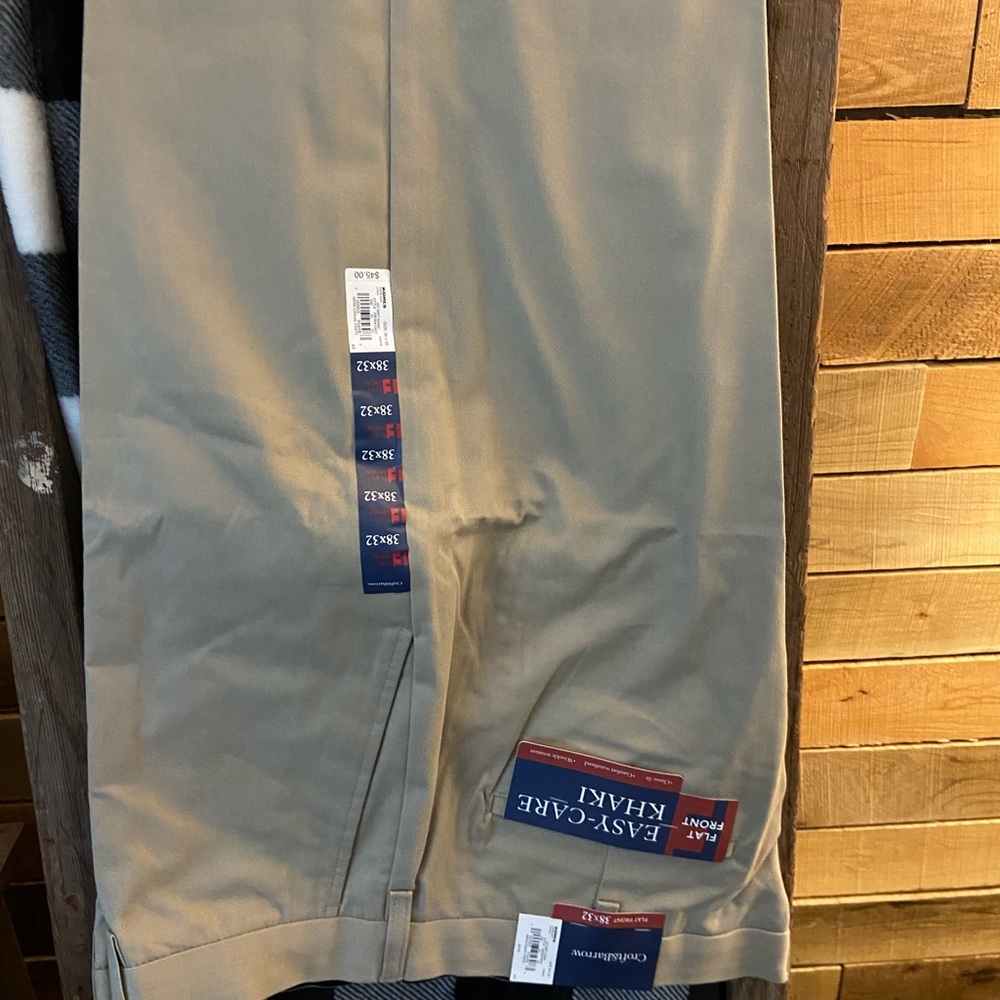 Men's Easy Care Khaki Pants
